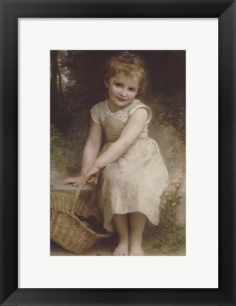 Framed Plums Print