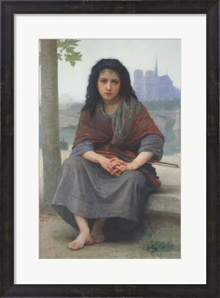 Framed Bohemian, 1890 Print