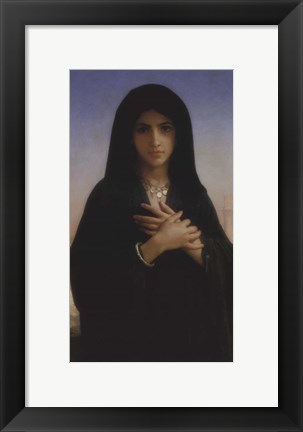 Framed Penitent, 1876 Print