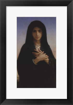 Framed Penitent, 1876 Print