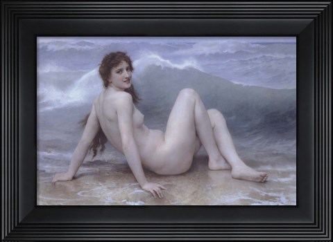 Framed Wave Print