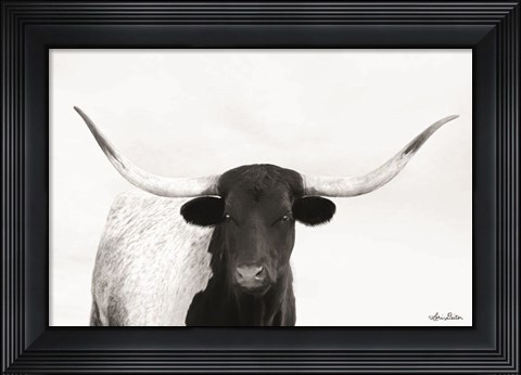 Framed Get to the Point Print