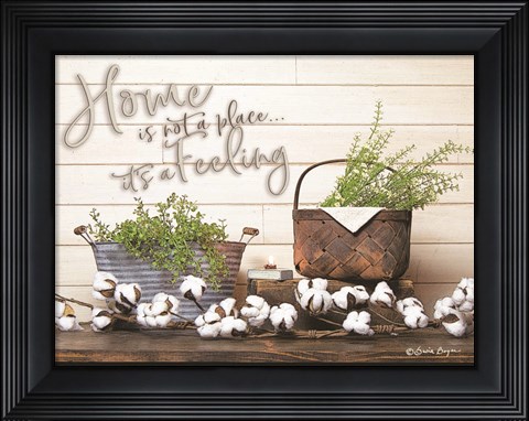 Framed Home is Not a Place Print