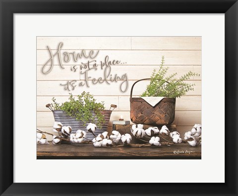 Framed Home is Not a Place Print