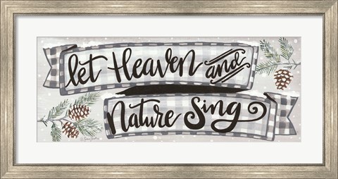Framed Heaven and Nature Print