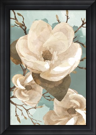Framed Magnolia II Print
