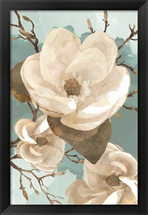 Framed Magnolia II Print