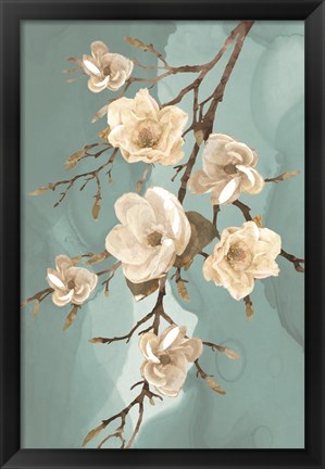 Framed Magnolia III Print