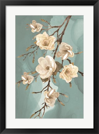 Framed Magnolia III Print