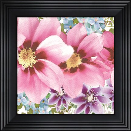 Framed Clematis IV Print