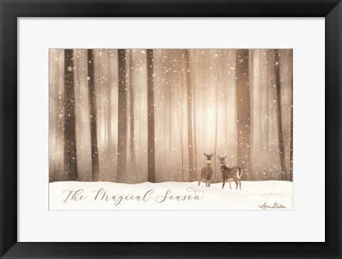 Framed Magical Season Print