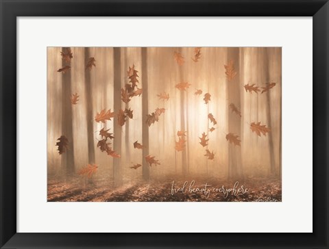 Framed Find Beauty Everywhere Print