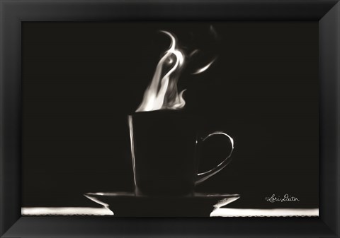 Framed Coffee Time I Print