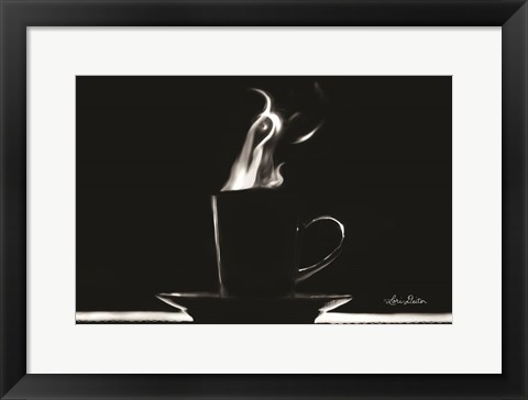 Framed Coffee Time I Print