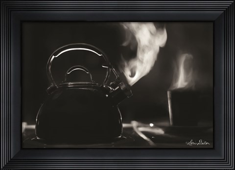 Framed Tea Time I Print