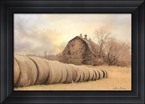 Framed Good Day on the Farm Print