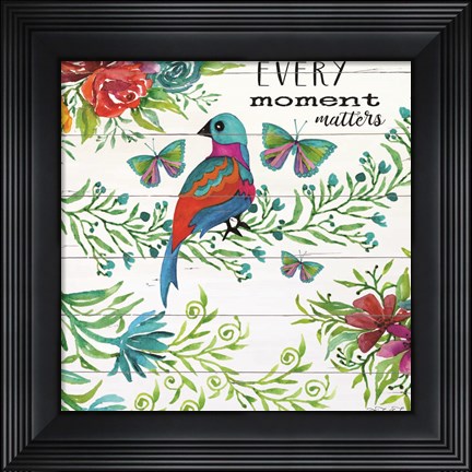 Framed Every Little Moment Matters Print