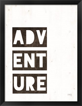 Framed Adventure Print