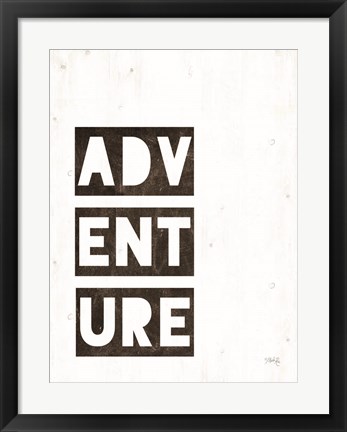 Framed Adventure Print