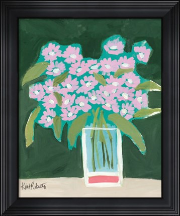 Framed I Envy the Wildflowers Print