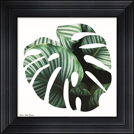 Framed Leaves Leaf Print