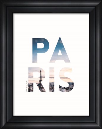 Framed Paris Print