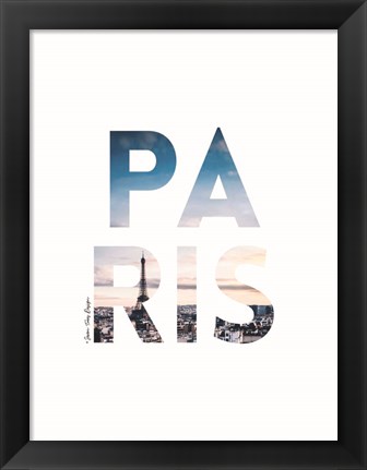 Framed Paris Print