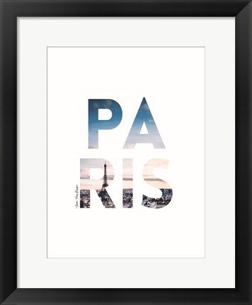 Framed Paris Print