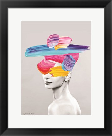 Framed Beauty in Colors Print