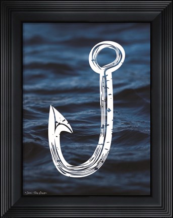 Framed Fishing Print