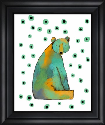Framed Bear Print
