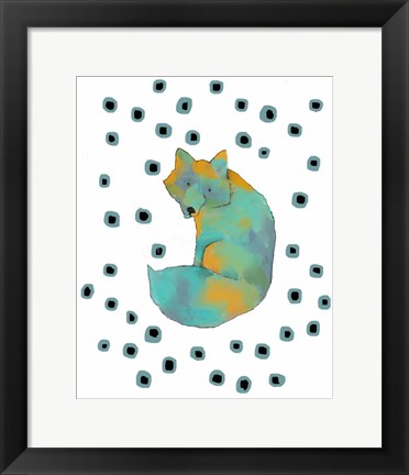 Framed Fox Print