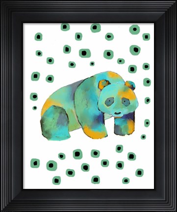 Framed Panda Print