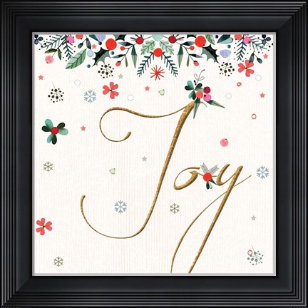 Framed Joy Print