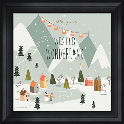 Framed Winter Wonderland Print