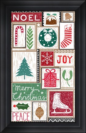 Framed Christmas Print