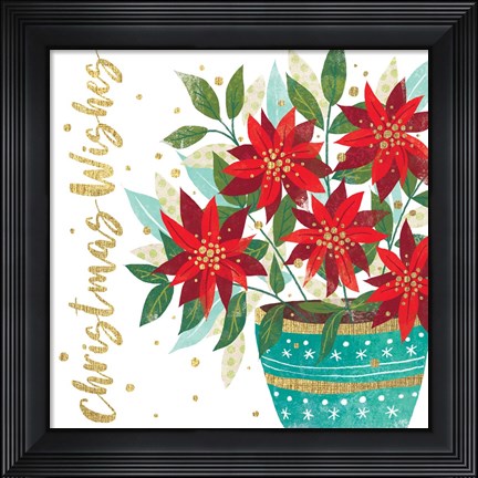 Framed Christmas Wishes Print
