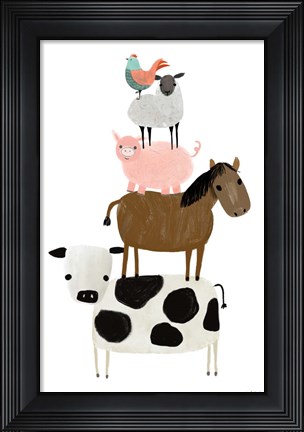 Framed Farm Buddies Print