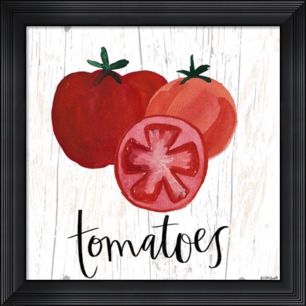 Framed Tomatoes Print
