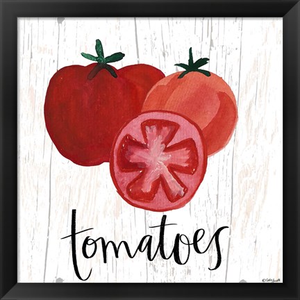 Framed Tomatoes Print