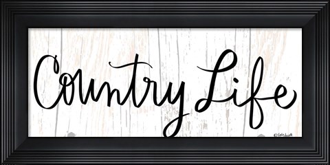 Framed Country Life Print