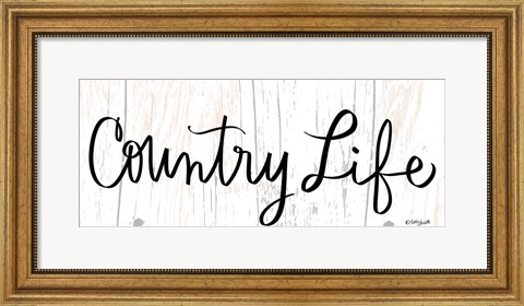 Framed Country Life Print