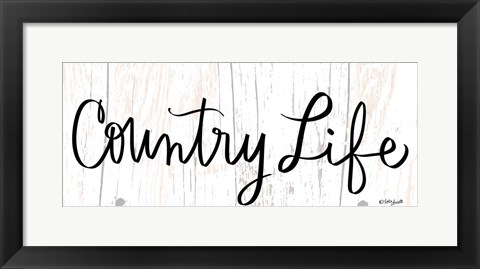 Framed Country Life Print