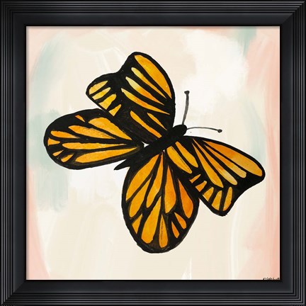 Framed Butterfly II Print