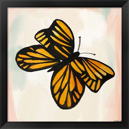 Framed Butterfly II Print