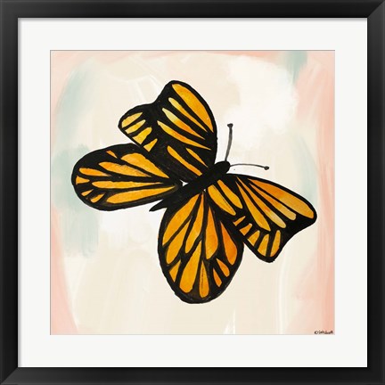Framed Butterfly II Print