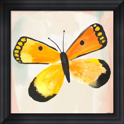 Framed Butterfly IV Print