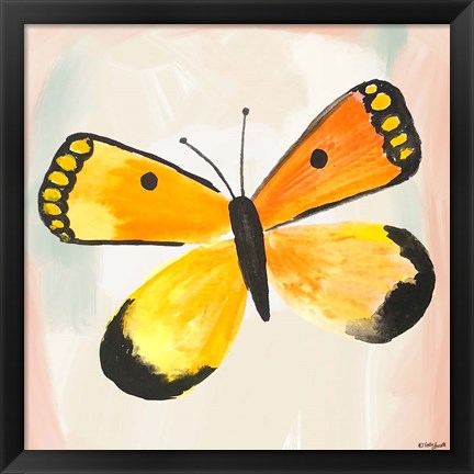 Framed Butterfly IV Print