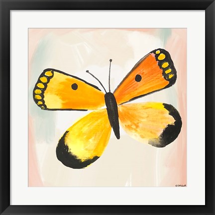 Framed Butterfly IV Print