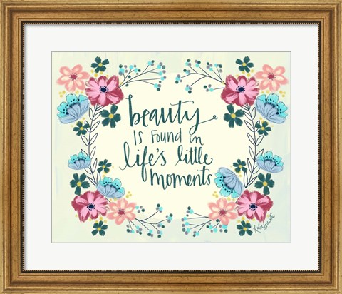 Framed Life&#39;s Little Moments Print